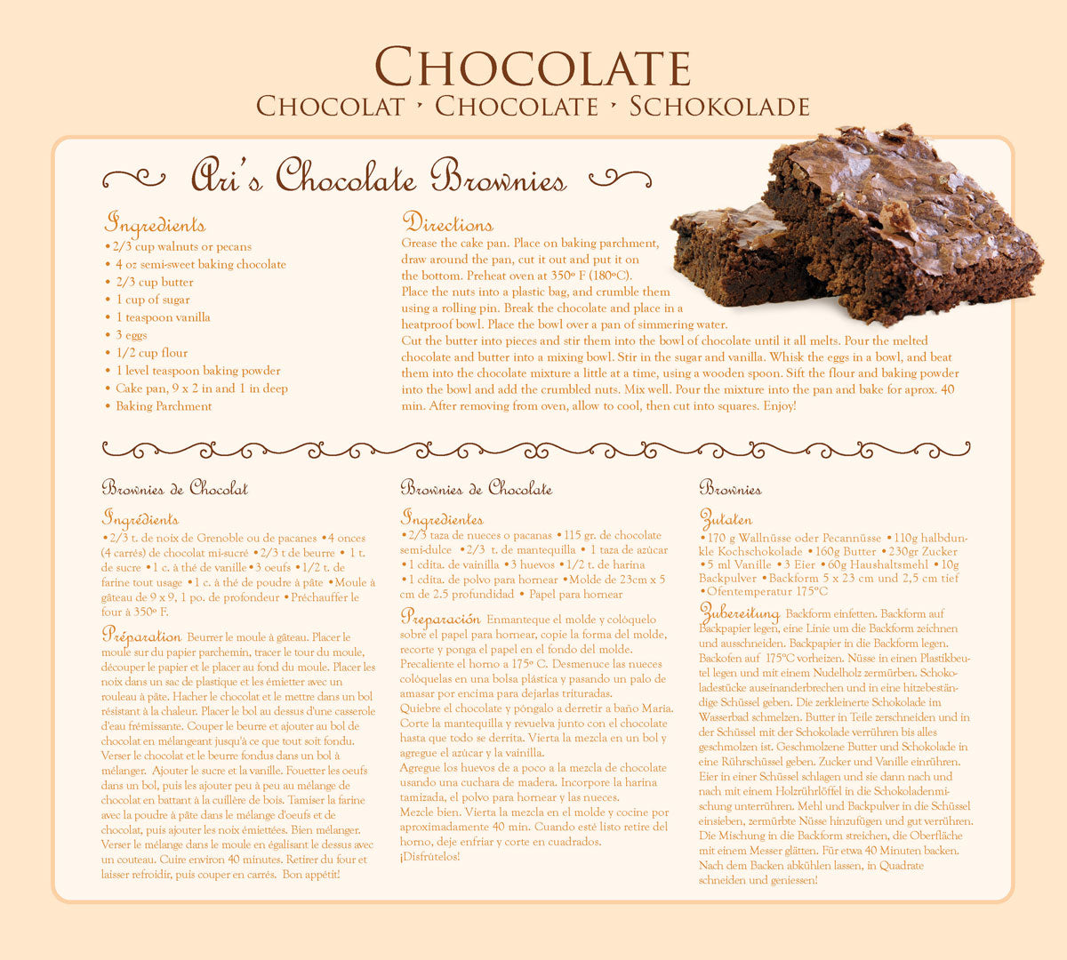 Sweet Line - Chocolate – 1000 Piece Jigsaw Puzzle (Eurographics)