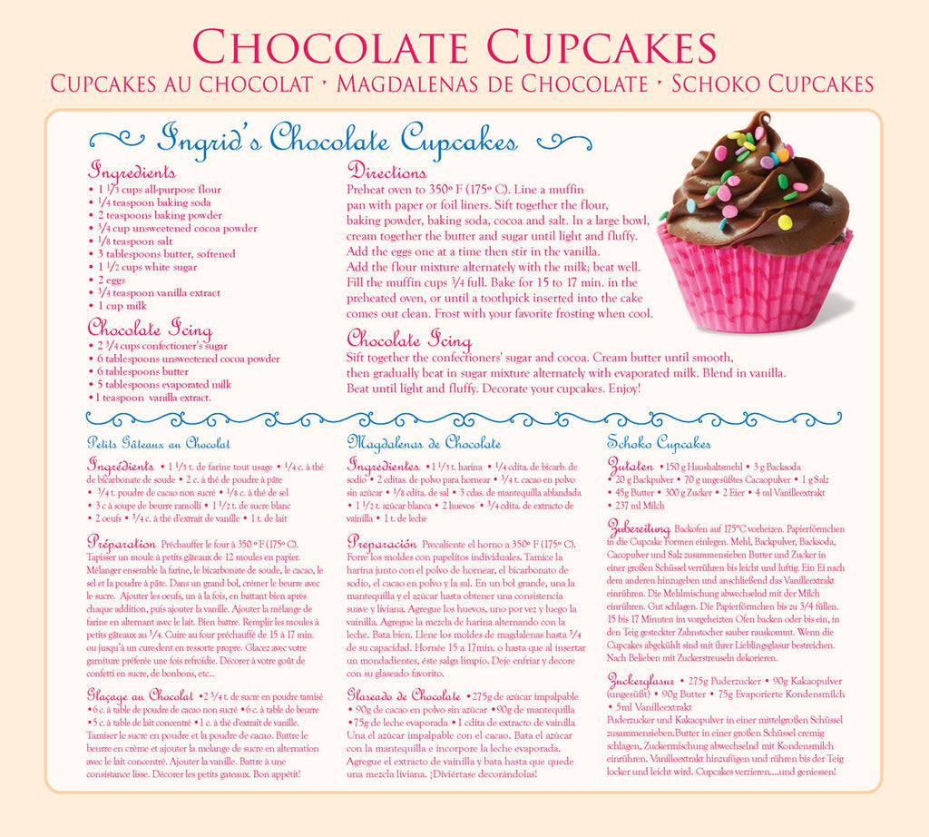 Chocolate Cupcakes – 1000 Piece Jigsaw Puzzle (Eurographics)