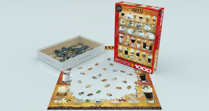 Eurographics - Coffee - 1000 piece jigsaw puzzle
