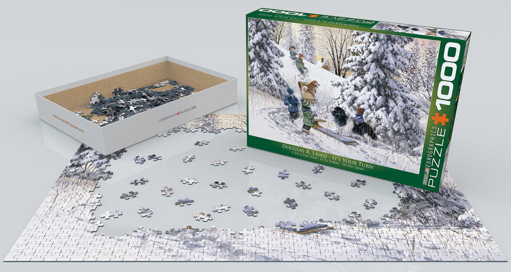 It's Your Turn by Douglas R. Laird – 1000 Piece Jigsaw Puzzle (Eurographics)