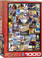 Railroad Adventures – 1000 Piece Jigsaw Puzzle (Eurographics)
