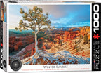 Winter Sunrise – 1000 Piece Jigsaw Puzzle (Eurographics)