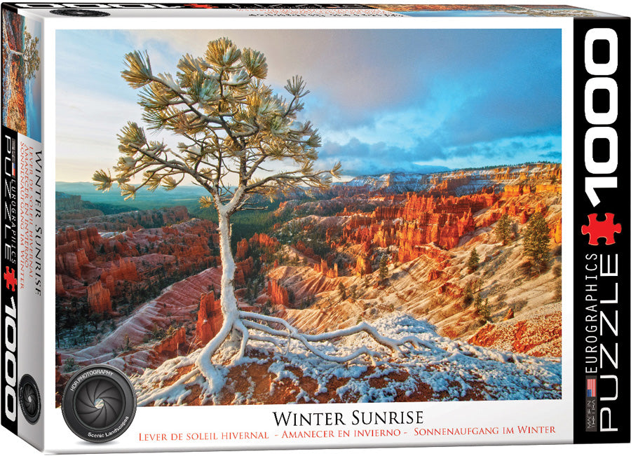 Winter Sunrise – 1000 Piece Jigsaw Puzzle (Eurographics)