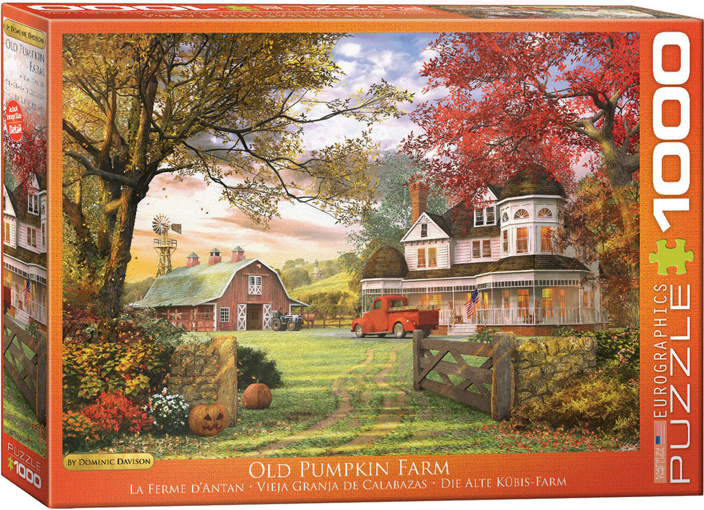 Old Pumpkin Farm by Dominic Davison – 1000 Piece Jigsaw Puzzle (Eurographics)