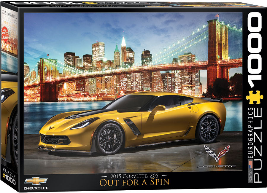 2015 Chevrolet Corvette Z06 – 1000 Piece Jigsaw Puzzle (Eurographics)