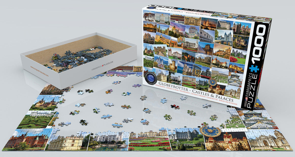 Castles and Palaces – 1000 Piece Jigsaw Puzzle (Eurographics)