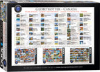 Globetrotter - Canada – 1000 Piece Jigsaw Puzzle (Eurographics)