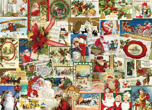 Eurographics - Vintage Christmas Cards - 1000 Piece Jigsaw Puzzle