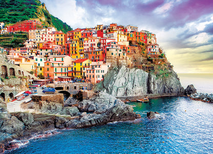 Eurographics - Cinque-Terre Manarola Italy - 1000 Piece Jigsaw Puzzle