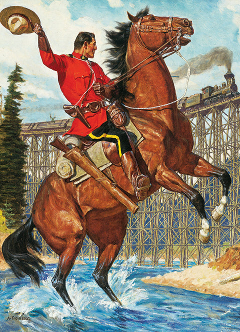 Eurographics 6000-0791 Royal Canadian Mounted Police 1000 piece Jigsaw Puzzle
