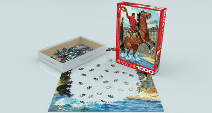 Eurographics 6000-0791 Royal Canadian Mounted Police 1000 piece Jigsaw Puzzle