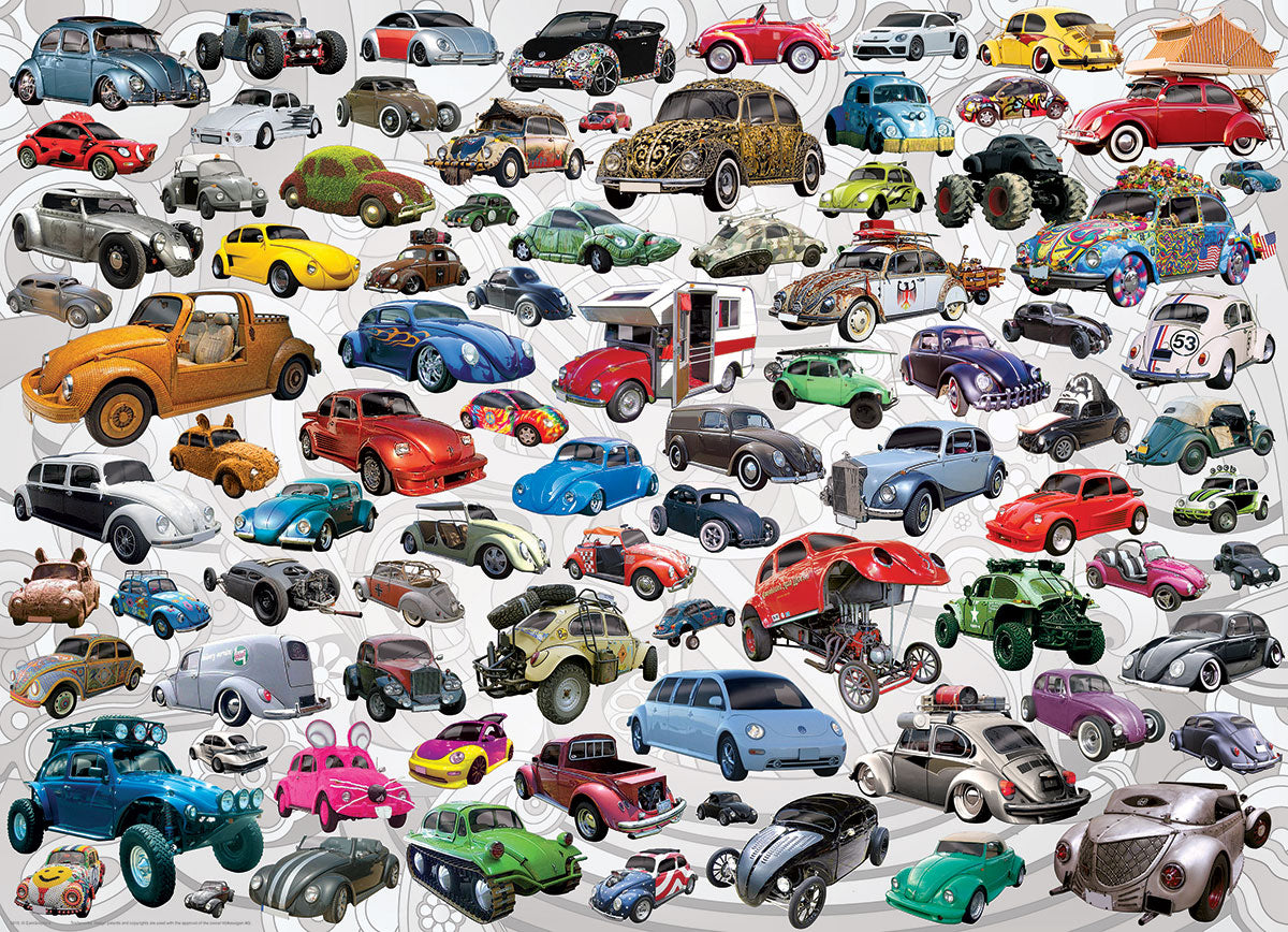 What's your Bug? by VW Beetle – 1000 Piece Jigsaw Puzzle (Eurographics)
