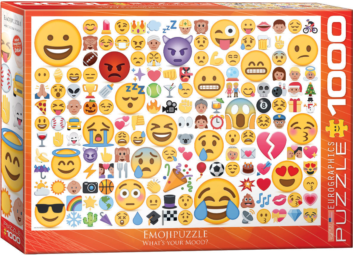 What's your Mood? – 1000 Piece Jigsaw Puzzle (Eurographics) - Completed Puzzle