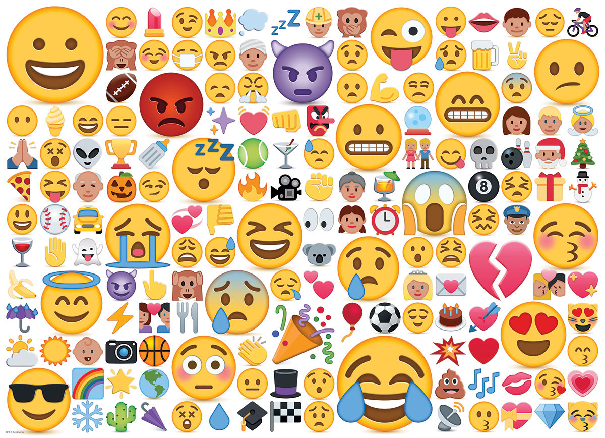 Eurographics - Emojipuzzle What's your Mood? - 1000 Piece Jigsaw Puzzle