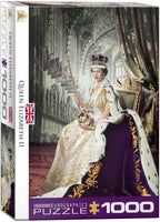 Queen Elizabeth II – 1000 Piece Jigsaw Puzzle (Eurographics)