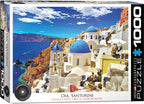 Oia Santorini Greece – 1000 Piece Jigsaw Puzzle (Eurographics)
