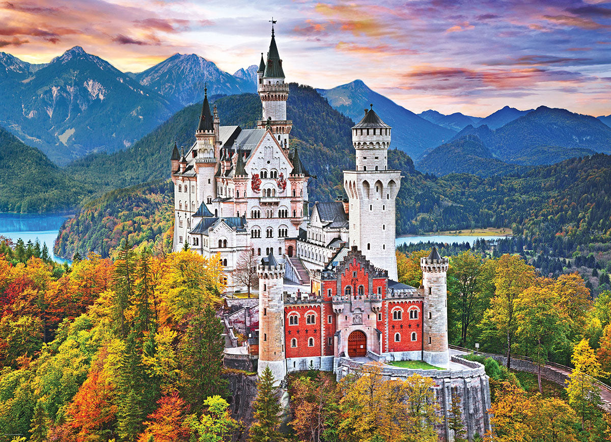 Neuschwanstein Castle Germany – 1000 Piece Jigsaw Puzzle (Eurographics)