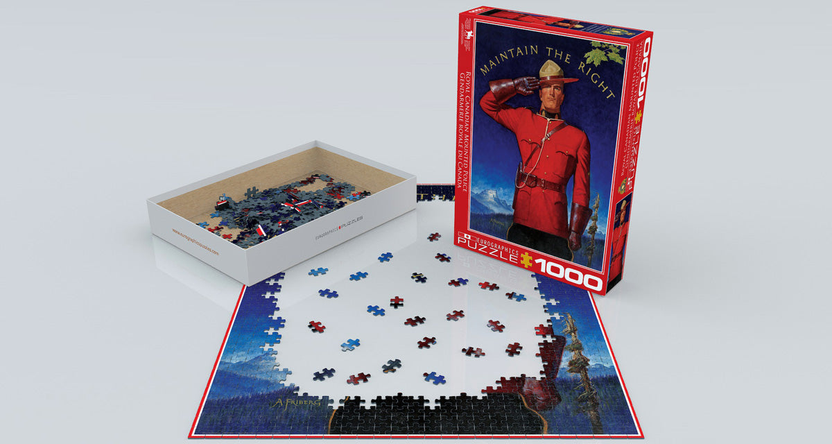 Maintain the Right – 1000 Piece Jigsaw Puzzle (Eurographics) - Image 2