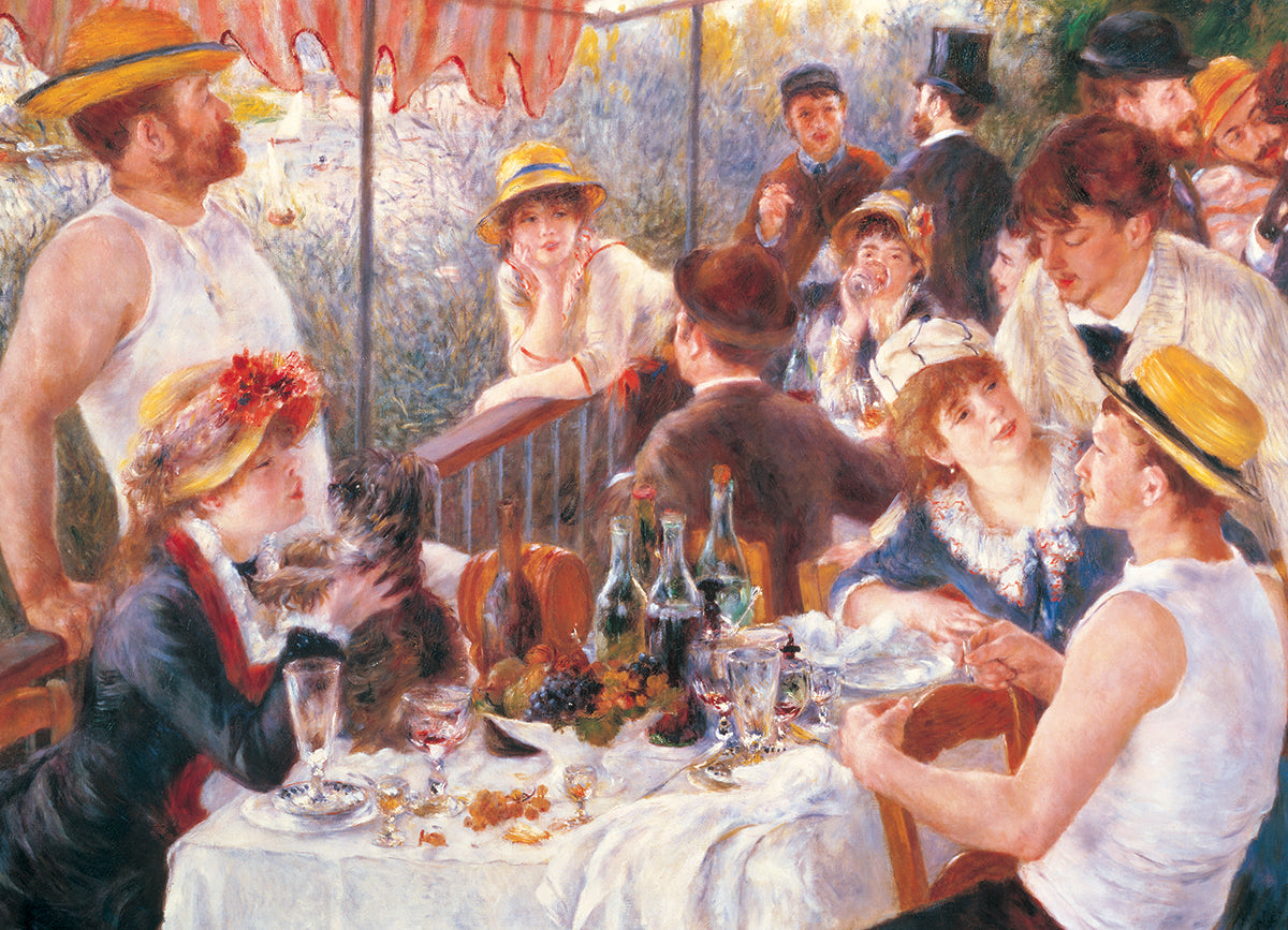 Eurographics - Pierre-Auguste Renoir: Breakfast of the Rowers - 1000 Piece Jigsaw Puzzle