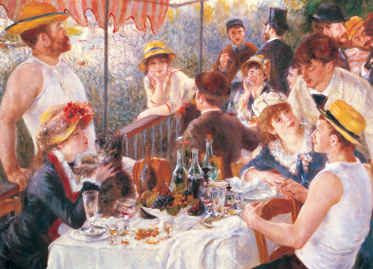 Breakfast of the Rowers by Pierre-Auguste Renoir – 1000 Piece Jigsaw Puzzle (Eurographics)