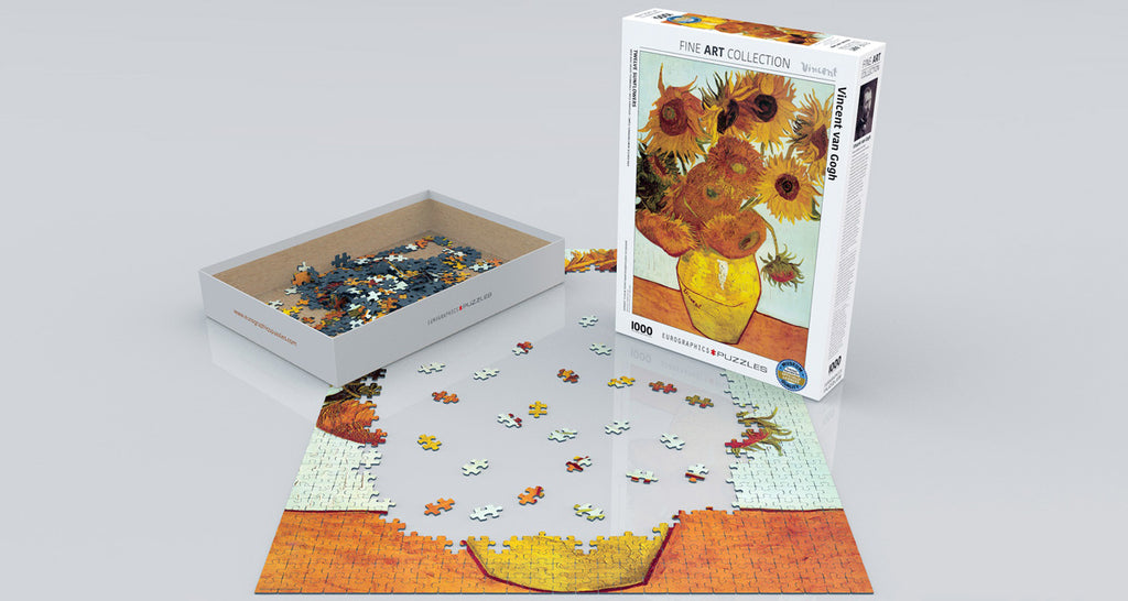 Sunflowers by Van Gogh – 6000 Piece Jigsaw Puzzle (Eurographics)