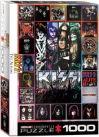 KISS The Albums – 1000 Piece Jigsaw Puzzle (Eurographics)
