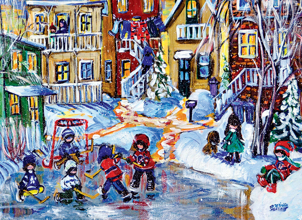 The Usual Gang by Katerina Mertikas – 1000 Piece Jigsaw Puzzle (Eurographics)