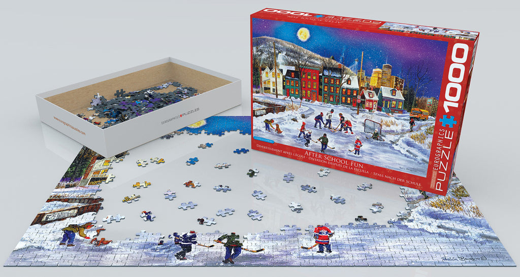 After School by Patricia Bourque – 1000 Piece Jigsaw Puzzle (Eurographics)