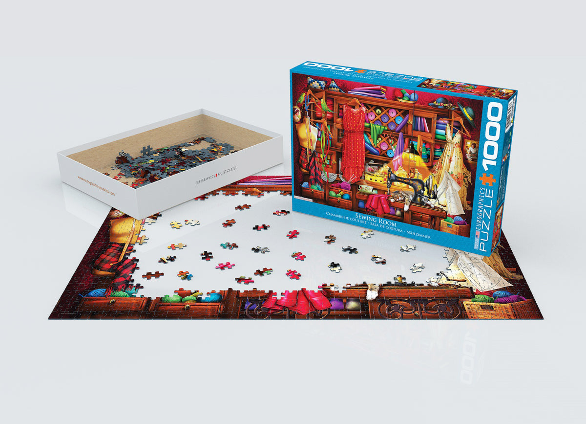 Sewing Room – 1000 Piece Jigsaw Puzzle (Eurographics)
