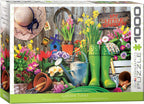 Garden Tools – 1000 Piece Jigsaw Puzzle (Eurographics) - Completed Puzzle