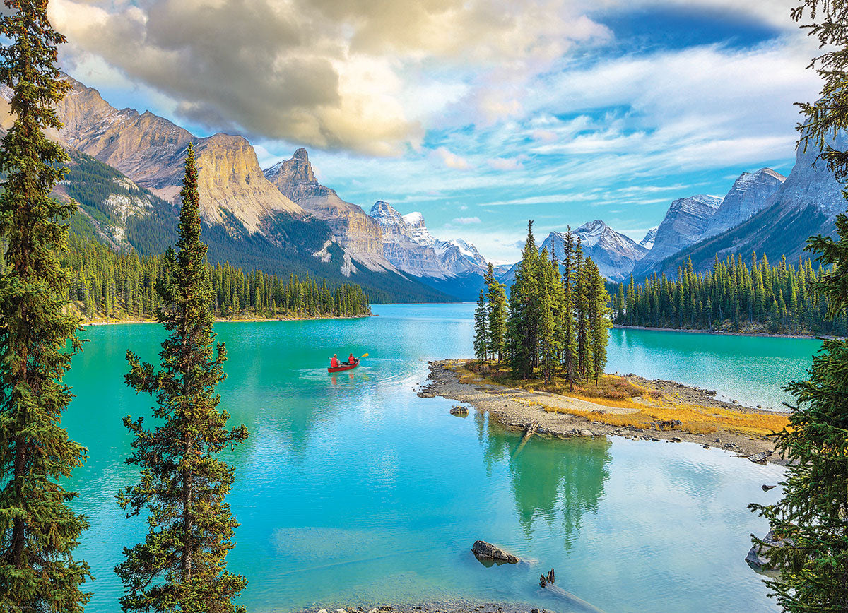 Eurographics - Maligne Lake, Alberta - 1000 Piece Jigsaw Puzzle – 🧩 ...