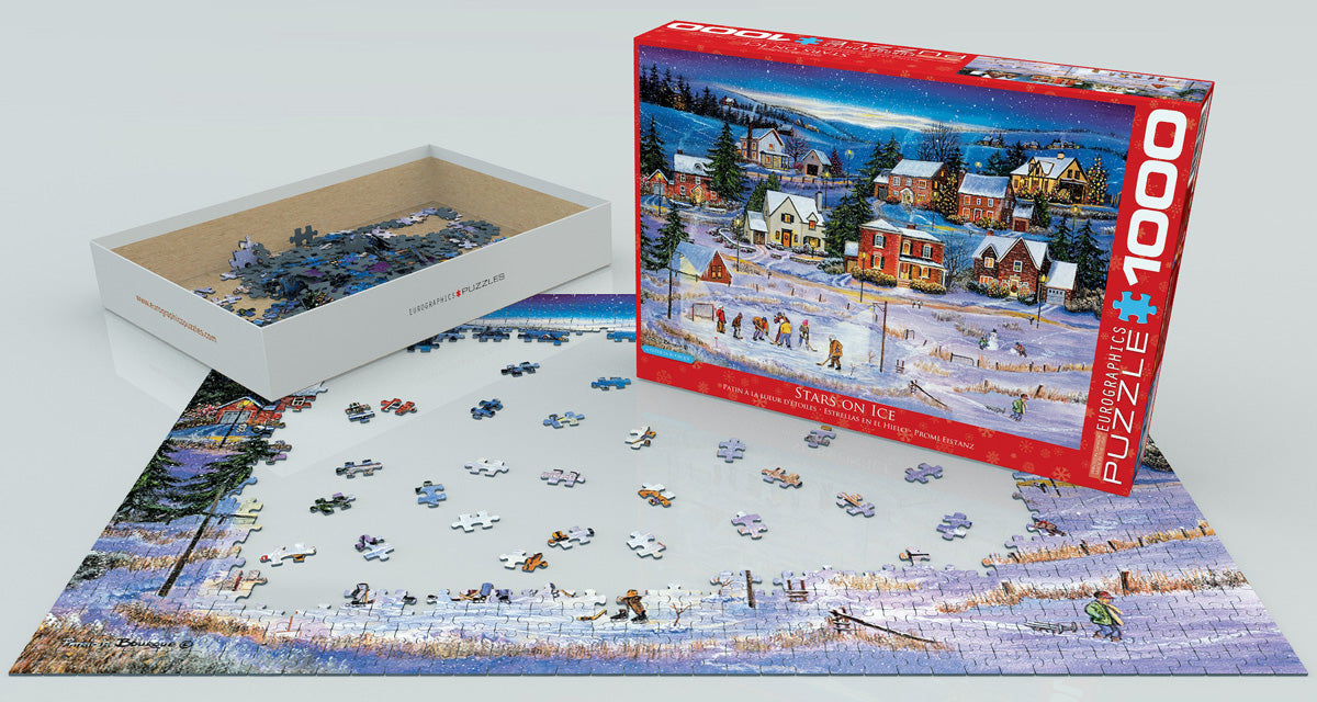 Stars on the Ice – 1000 Piece Jigsaw Puzzle (Eurographics)