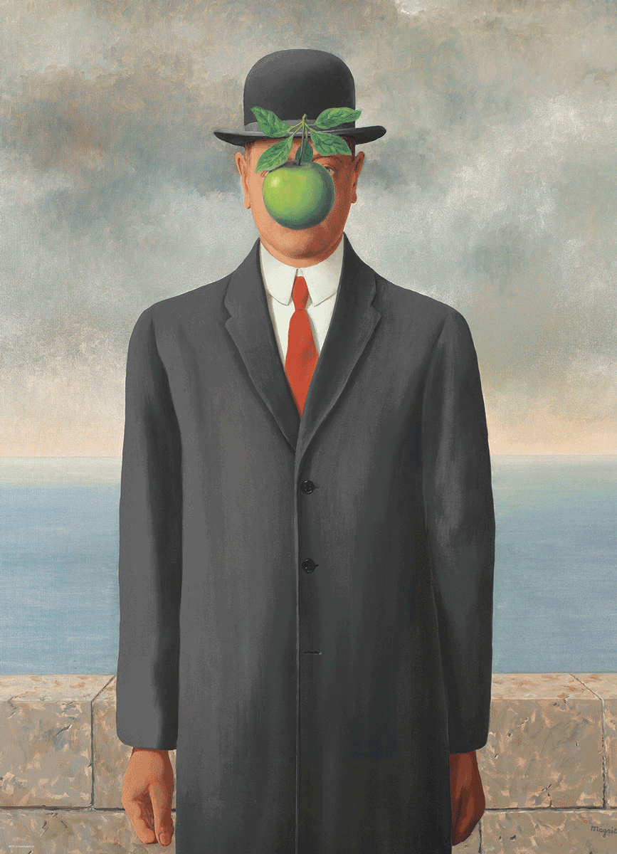 Son of Man by René Magritte – 1000 Piece Jigsaw Puzzle (Eurographics)