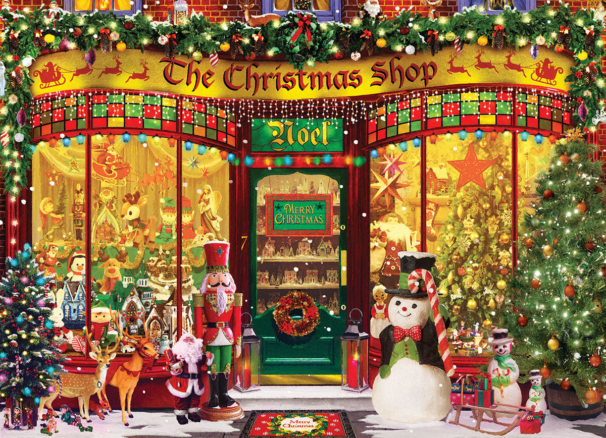Eurographics - The Christmas Shop by G.Wal - 1000 Piece Jigsaw Puzzle
