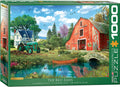 The Red Barn – 1000 Piece Jigsaw Puzzle (Eurographics)