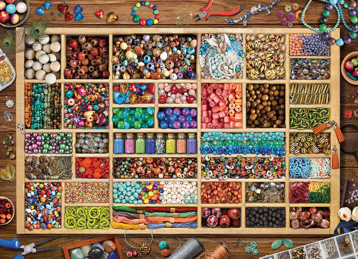 Bead Collection – 1000 Piece Jigsaw Puzzle (Eurographics)