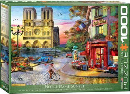 Eurographics - Notre-Dame, Paris - 1000 Piece Jigsaw Puzzle