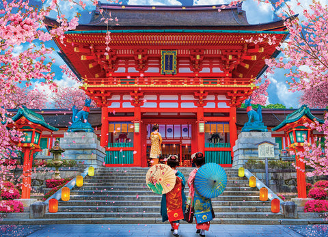 Spring Sakura – 1000 Piece Jigsaw Puzzle (Eurographics)