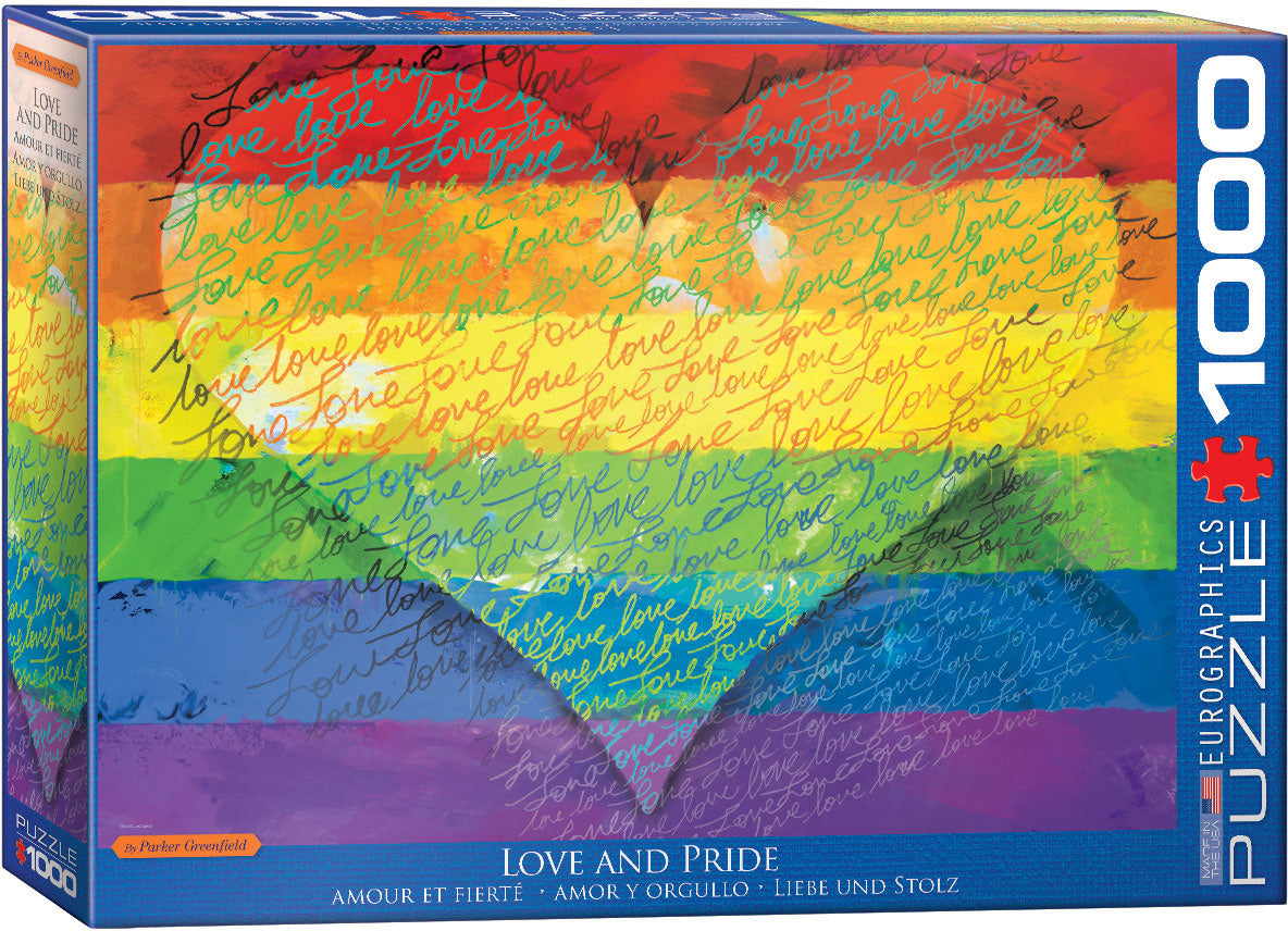 Eurographics - Love & Pride! - 1000 Piece Jigsaw Puzzle