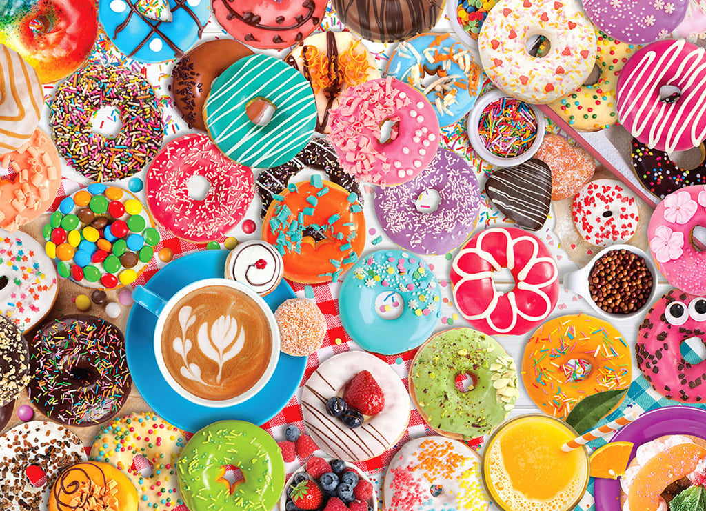 Donut Party – 1000 Piece Jigsaw Puzzle (Eurographics)