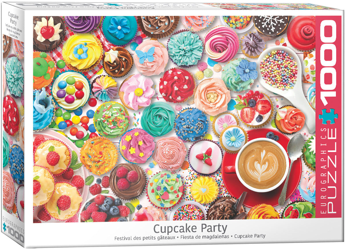 Cupcake Party – 1000 Piece Jigsaw Puzzle (Eurographics)