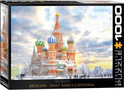 Eurographics - Moscow Russia - 1000 Piece Jigsaw Puzzle