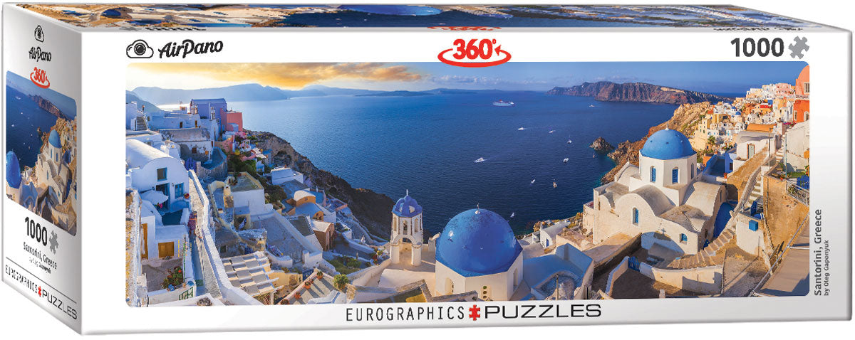 Santorini Greece – 1000 Piece Jigsaw Puzzle (Eurographics)