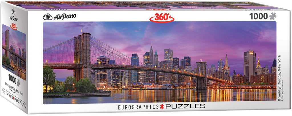 Brooklyn Bridge, New York – 1000 Piece Jigsaw Puzzle (Eurographics)