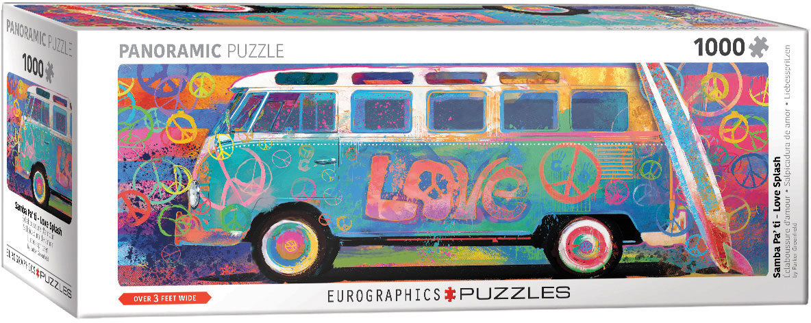 Eurographics - Love Splash - 1000 Piece Jigsaw Puzzle