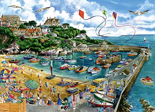 Newquay Harbour – 1000 Piece Jigsaw Puzzle (Falcon De Luxe)