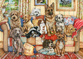 Gathering On The Couch – 1000 Piece Jigsaw Puzzle (Falcon De Luxe)