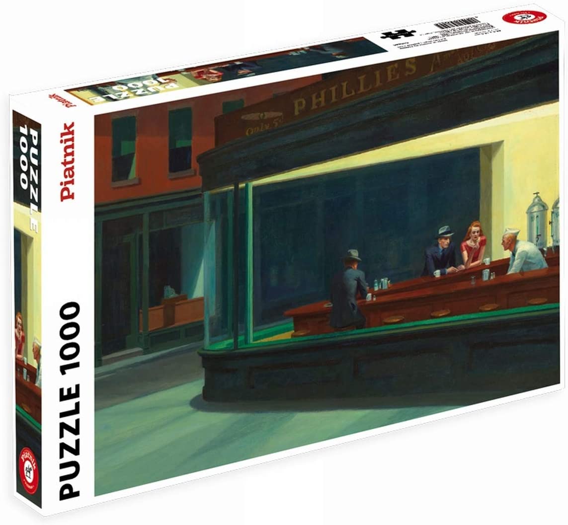 Nighthawks – 1000 Piece Jigsaw Puzzle (Piatnik)