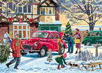 Family Time At Christmas – 4 X 1000 Piece Jigsaw Puzzles (Falcon De Luxe)