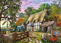 The Farmer's Cottage – 1000 Piece Jigsaw Puzzle (Falcon De Luxe)